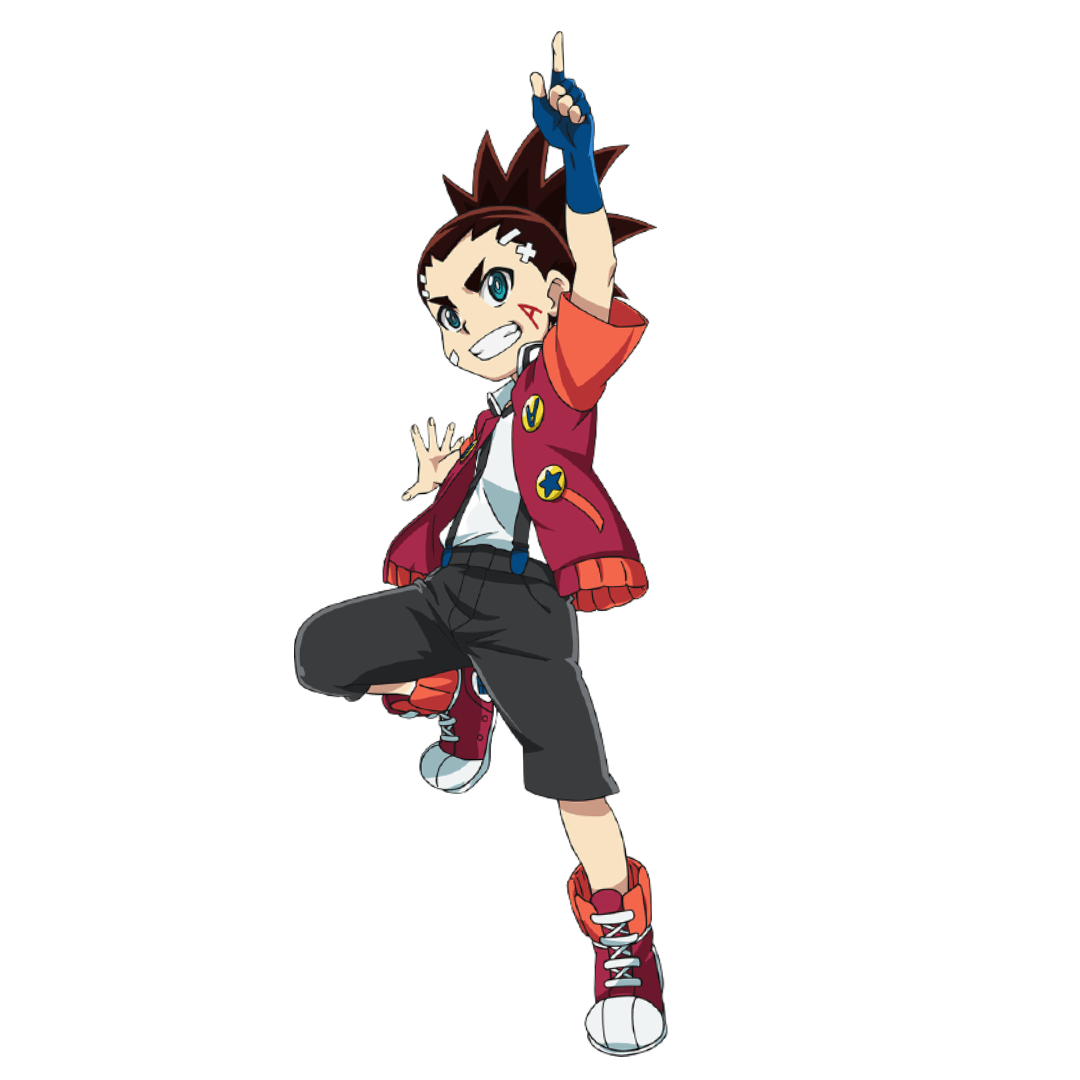Aiga Beyblade character famous for turbo beyblades