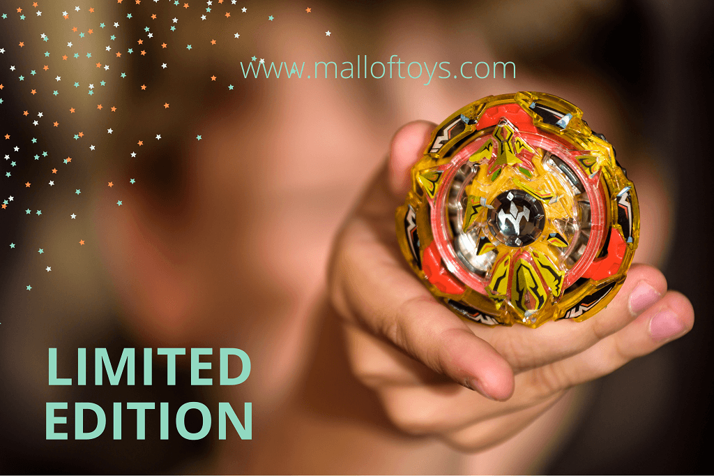 Deluxe edition of Beyblades available