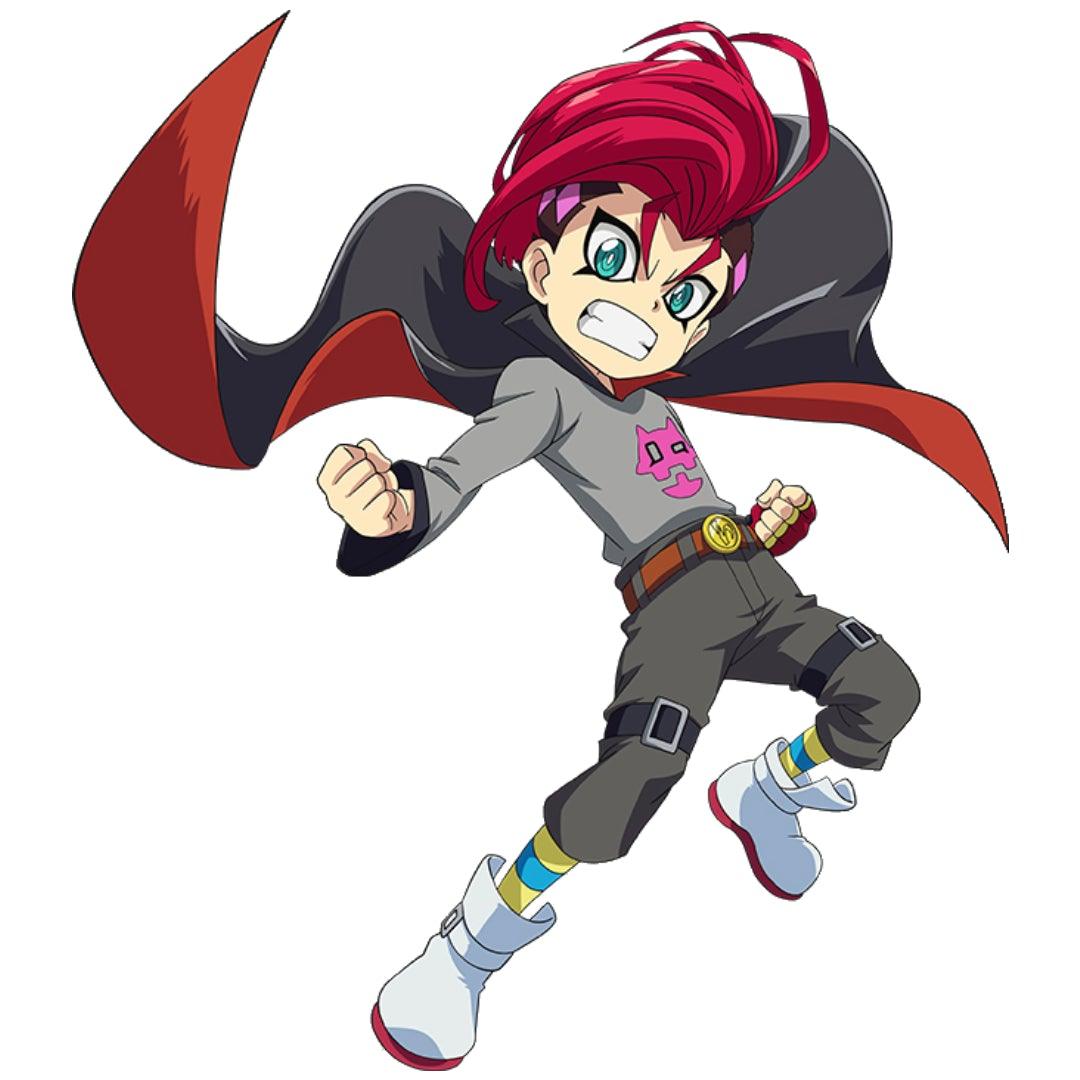 Bel Daizora ruler of the Beyblade world. 