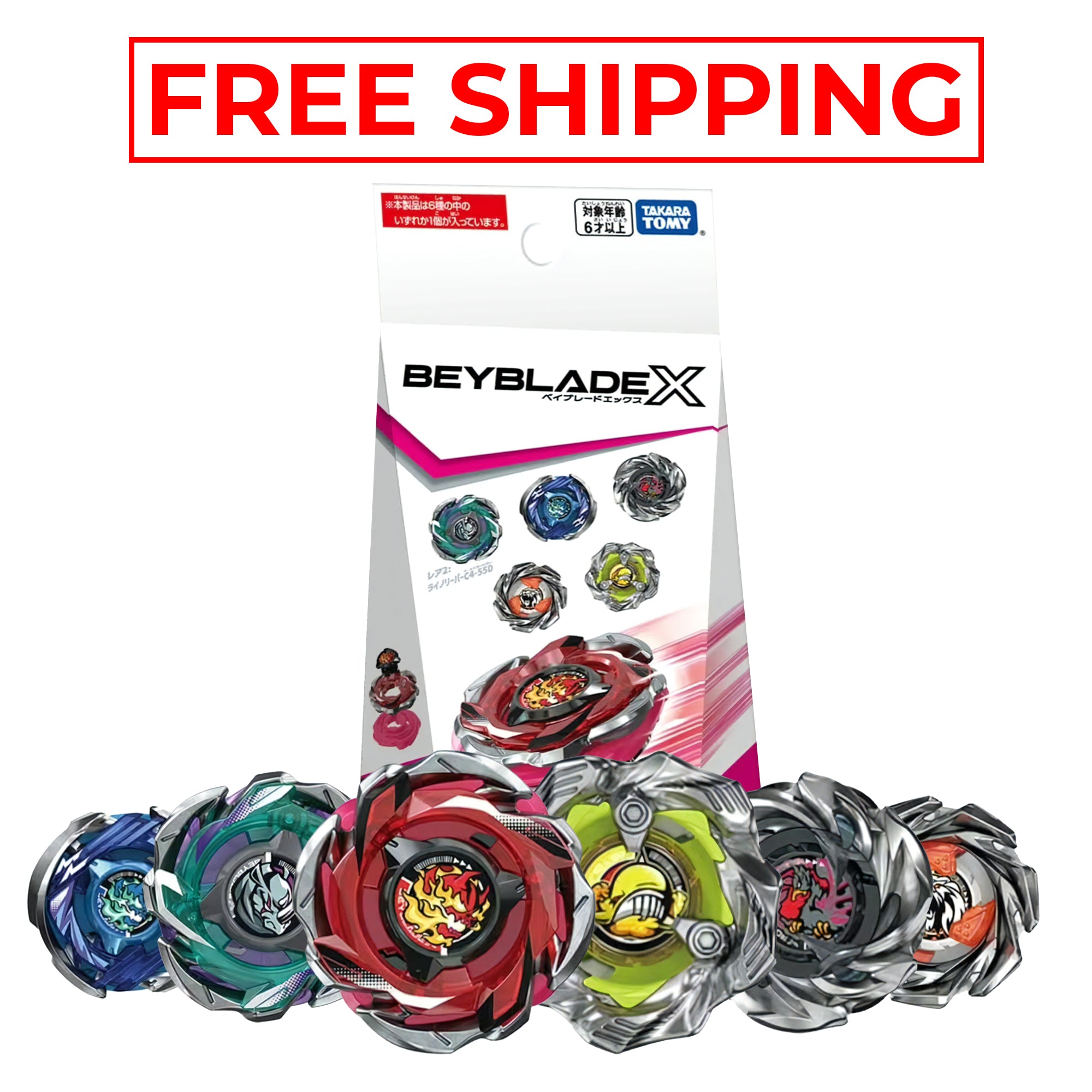 [Pre-Order 2nd lot - July 2025] Takara Tomy Beyblade X CX-05 Fullset Vol 5 HellsReaper T4-70K