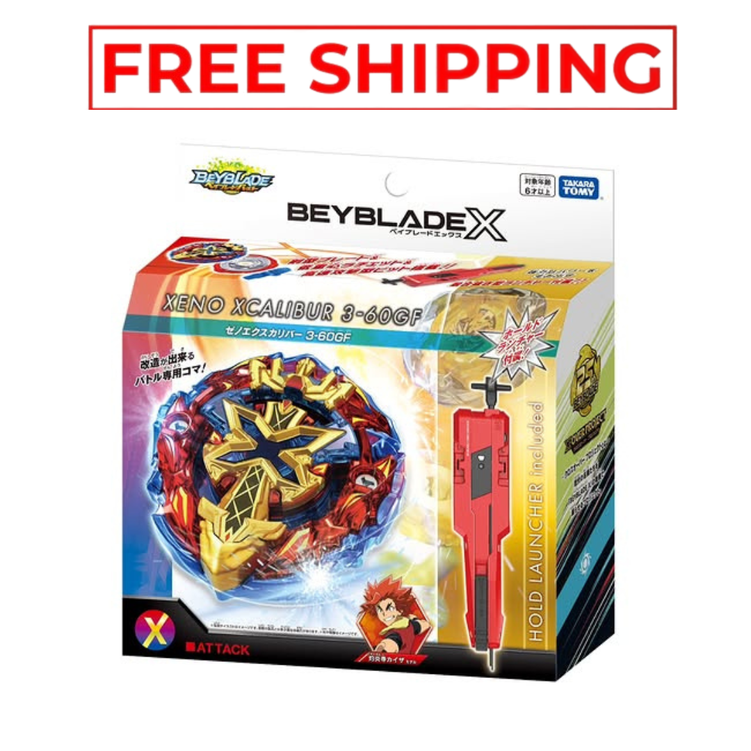 Takara Tomy Beyblade X BXG-13 Xeno Xcalibur Starter