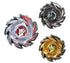 Cx-0 All three beyblades foxbrush and jaggy 