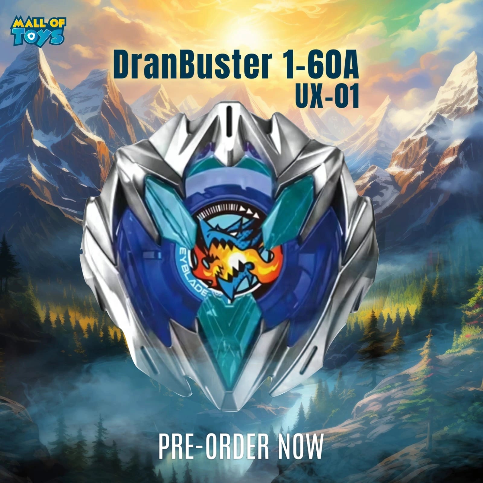 Dran Buster UX 01 close up view