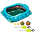 Beyblade stadium, beys and launchers included in the kight ignite battle set