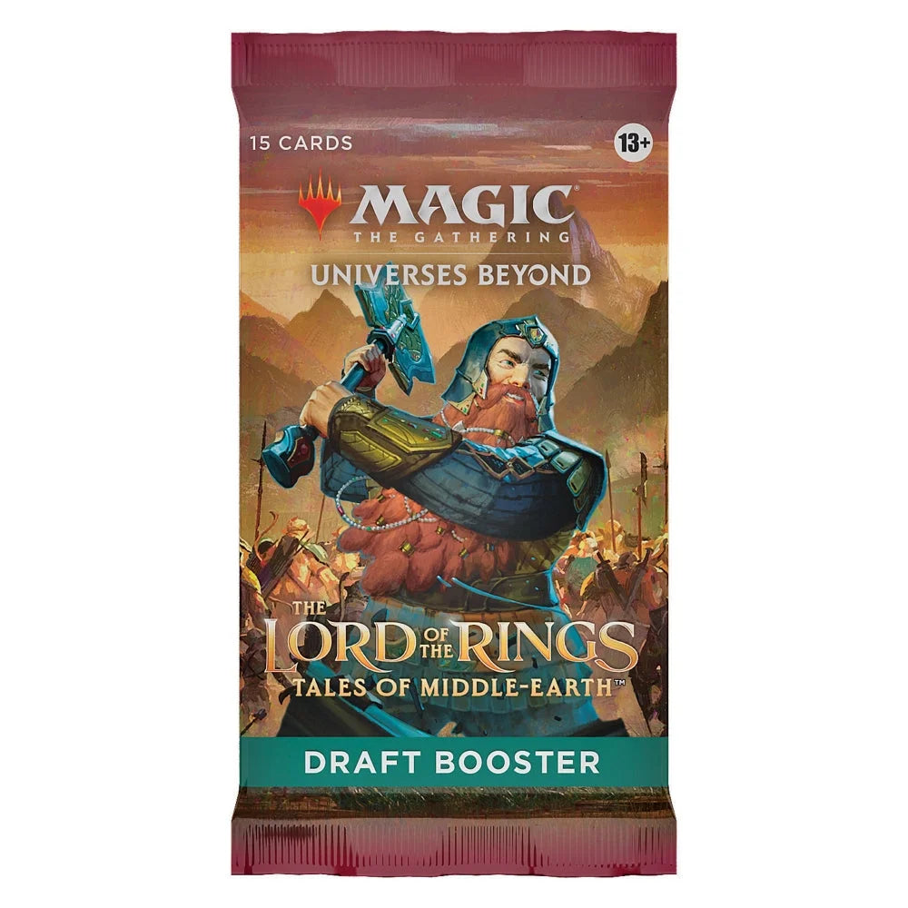 Magic: The Gathering The Lord of the Rings: Tales of Middle-earth Draft Booster Box - 36 Packs + 1 Box Topper Card