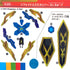 Sticker Set for Xiphoid Xcalibur B-200